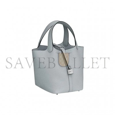 HERMES PICOTIN LOCK 18 TAURILLON CLEMENCE H056289CK08 (18*18*13cm)